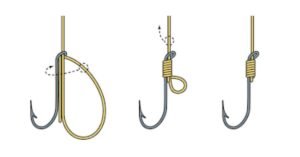 fishing hook knots